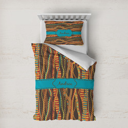 Tribal Ribbons Duvet Cover Set - Twin XL (Personalized)