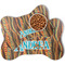 Tribal Ribbons Bone Shaped Dog Mats - MAIN