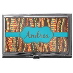 Tribal Ribbons Business Card Case