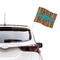 Tribal Ribbons Car Flag - Large - LIFESTYLE