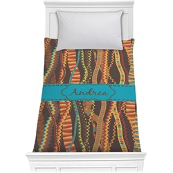 Tribal Ribbons Comforter - Twin XL (Personalized)