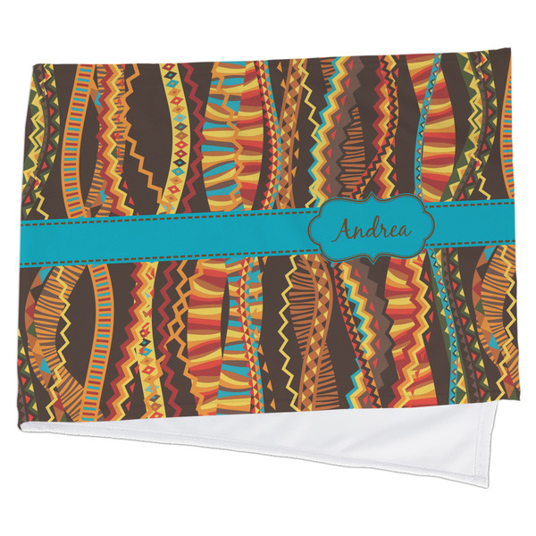 Custom Tribal Ribbons Cooling Towel (Personalized)