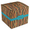 Tribal Ribbons Cube Favor Gift Box - Front/Main