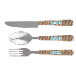 Tribal Ribbons Cutlery Set (Personalized)