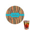 Tribal Ribbons Drink Topper - XSmall - Single with Drink