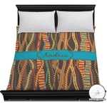 Tribal Ribbons Duvet Cover - Full / Queen (Personalized)