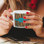 Tribal Ribbons Double Shot Espresso Cup - Single (Personalized)