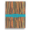 Tribal Ribbons Garden Flags - Large - Double Sided - FRONT