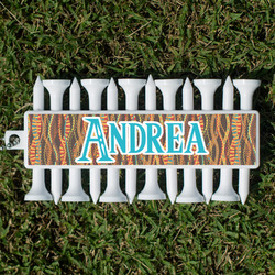 Tribal Ribbons Golf Tees & Ball Markers Set (Personalized)