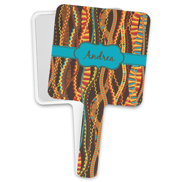 Custom Tribal Ribbons Hand Mirror (Personalized)