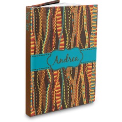 Tribal Ribbons Hardbound Journal - 5.75" x 8" (Personalized)