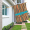 Tribal Ribbons House Flags - Single Sided - LIFESTYLE