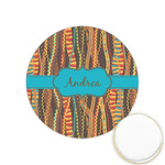 Tribal Ribbons Printed Cookie Topper - 1.25" (Personalized)