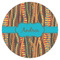 Tribal Ribbons Icing Circle - XSmall - Single