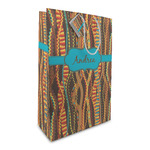 Tribal Ribbons Large Gift Bag (Personalized)