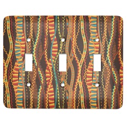 Tribal Ribbons Light Switch Cover (3 Toggle Plate)