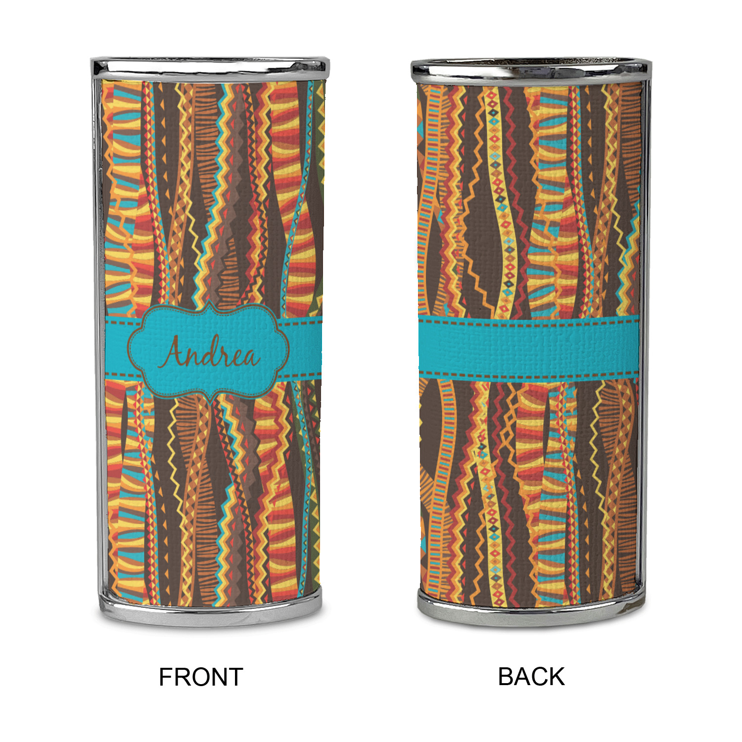 Custom Tribal Ribbons Case for BIC Lighters (Personalized)