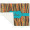 Tribal Ribbons Linen Placemat - Folded Corner (single side)