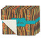 Tribal Ribbons Linen Placemat - MAIN Set of 4 (single sided)