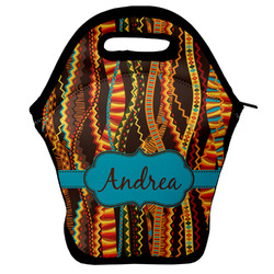 Tribal Ribbons Lunch Bag w/ Name or Text
