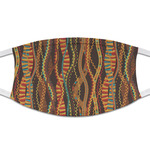 Tribal Ribbons Cloth Face Mask (T-Shirt Fabric)