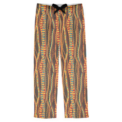 Tribal Ribbons Mens Pajama Pants - XS