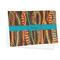 Tribal Ribbons Microfiber Dish Towel - FOLDED HALF