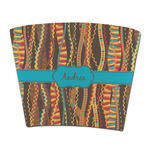 Tribal Ribbons Party Cup Sleeve - without bottom (Personalized)