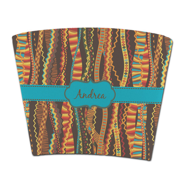 Custom Tribal Ribbons Party Cup Sleeve - without bottom (Personalized)