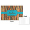 Tribal Ribbons Disposable Paper Placemat - Front & Back