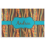 Tribal Ribbons Disposable Paper Placemats (Personalized)