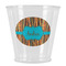 Tribal Ribbons Plastic Shot Glasses - Front/Main