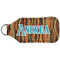 Tribal Ribbons Sanitizer Holder Keychain - Large (Back)