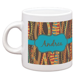 Tribal Ribbons Espresso Cup (Personalized)