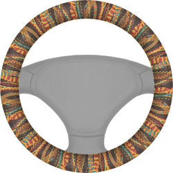 Tribal Ribbons Steering Wheel Cover