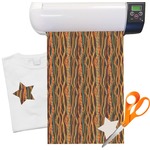 Tribal Ribbons Heat Transfer Vinyl Sheet (12"x18")