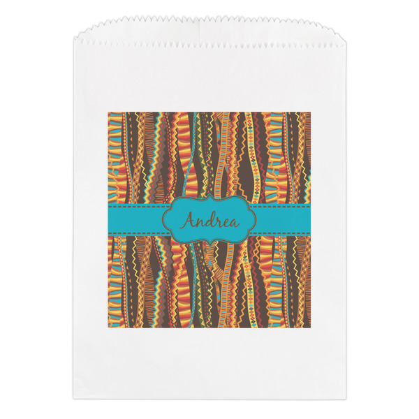 Custom Tribal Ribbons Treat Bag (Personalized)