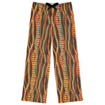 Tribal Ribbons Womens Pajama Pants - 2XL