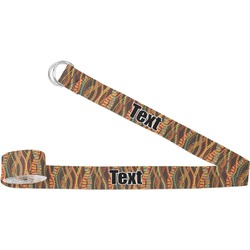 Tribal Ribbons Yoga Strap (Personalized)