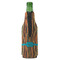 Tribal Ribbons Zipper Bottle Cooler - BACK (bottle)