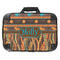 African Lions & Elephants 18" Laptop Briefcase - FRONT