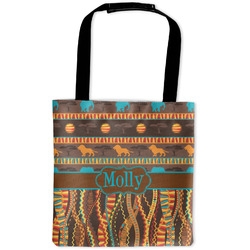 African Lions & Elephants Auto Back Seat Organizer Bag (Personalized)