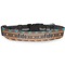 African Lions & Elephants Dog Collar Round - Main