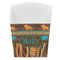 African Lions & Elephants French Fry Favor Box - Front View