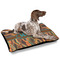 African Lions & Elephants Outdoor Dog Beds - Large - IN CONTEXT