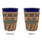 African Lions & Elephants Party Cup Sleeves - without bottom - Approval