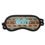 African Lions & Elephants Sleeping Eye Mask (Personalized)