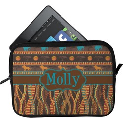 African Lions & Elephants Tablet Case / Sleeve - Small (Personalized)