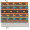 African Lions & Elephants Tissue Paper - Heavyweight - Medium - Front & Back