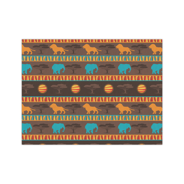 Custom African Lions & Elephants Medium Tissue Papers Sheets - Heavyweight